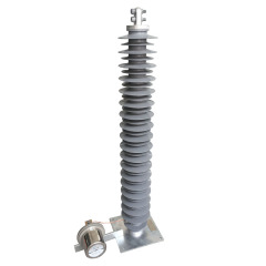 110Kv Specifications Polymer Zinc Oxide Building Lightning Surge Arrester For Sale