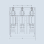 Indoor High Voltage 12KV 3 Phase Vacuum Circuit Breaker For Industrial