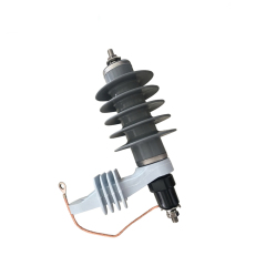 12kv Outdoor Electrical Equipment composite polymer Metal Oxide Lightning Surge Arrester