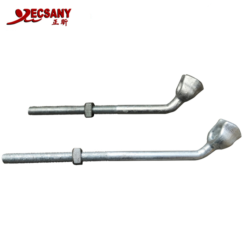 Galvanized Steel Angle Eyebar Bolt Electric Power Line Fitting/Overhead Power Line Accessories