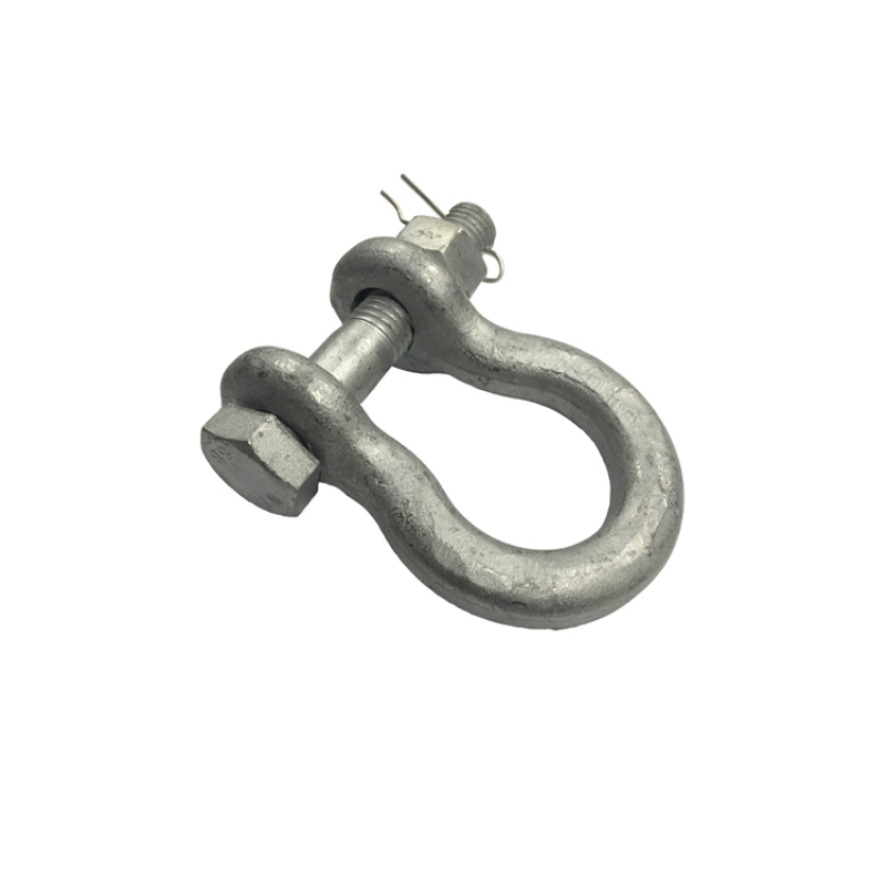 Hot selling dip Galvanized Carbon Steel 120KN 16mm D Shackle