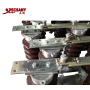 High Quality 36KV 1250A Porcelain Rotating Center Isolator with mounting structure