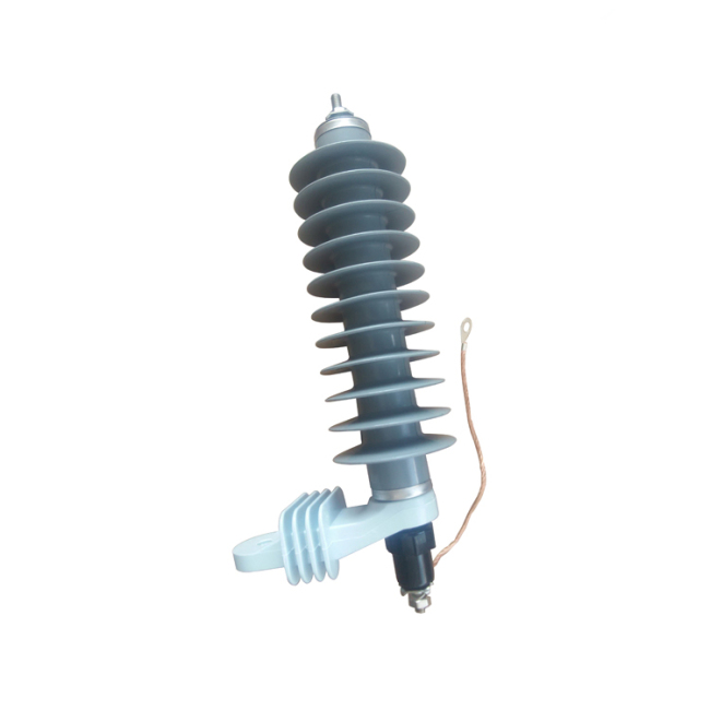 24KV Power Distribution High Voltage Polymer Lightning Surge Arrester