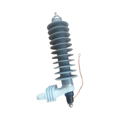 36kV Polymer Housed Metal Oxide Lightning Surge Protection Arrester Without Gaps 36kV Polymer Housed Metal Oxide Lightning Surge Protection Arrester Without Gaps