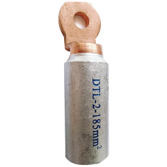 DTL-2 Type 185 mm2 bootlace copper tube stamping terminal cable lugs