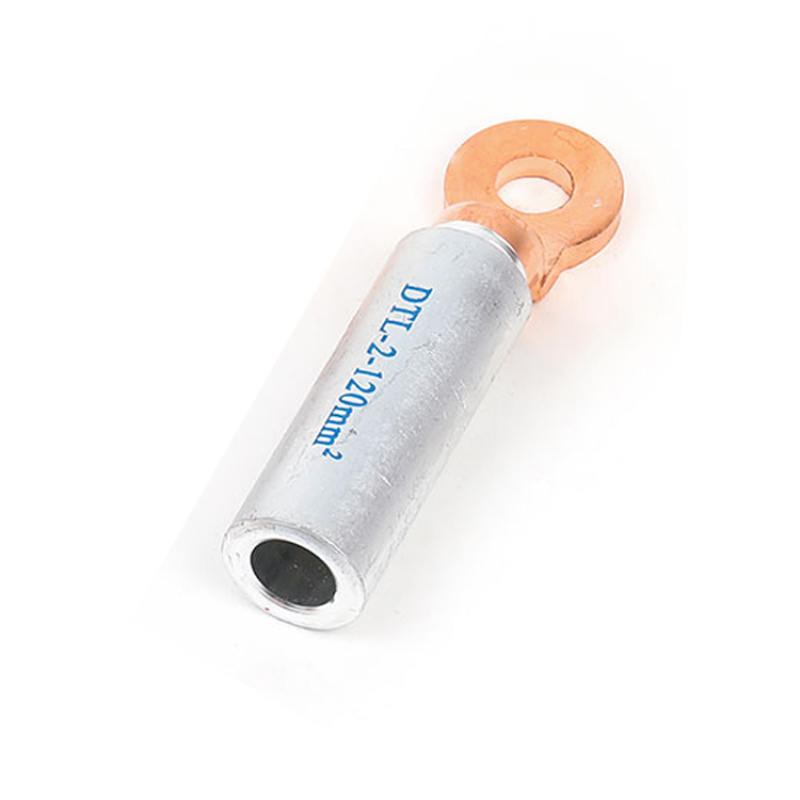 DTL-2 Type 120 mm2 copper aluminum electrical tube terminal cable lugs