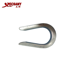 Factory Price Stainless Steel  Polished Electrical Wire Round Thimble