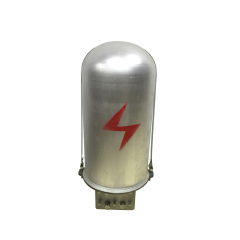 Aluminiumlegierung 6-Wege-48-Faser IP65 OPGW ADSS Pole Installiertes Glasfaserkabel-Kasten-Kuppelgelenk