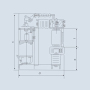 Indoor High Voltage 12KV 3 Phase Vacuum Circuit Breaker For Industrial