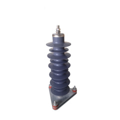 36KV 10KA Station Polymer Housing Metal oxide Surge Arrester Lightning arrester