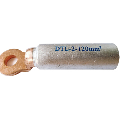 DTL-2 Type 120 mm2 copper aluminum electrical tube terminal cable lugs