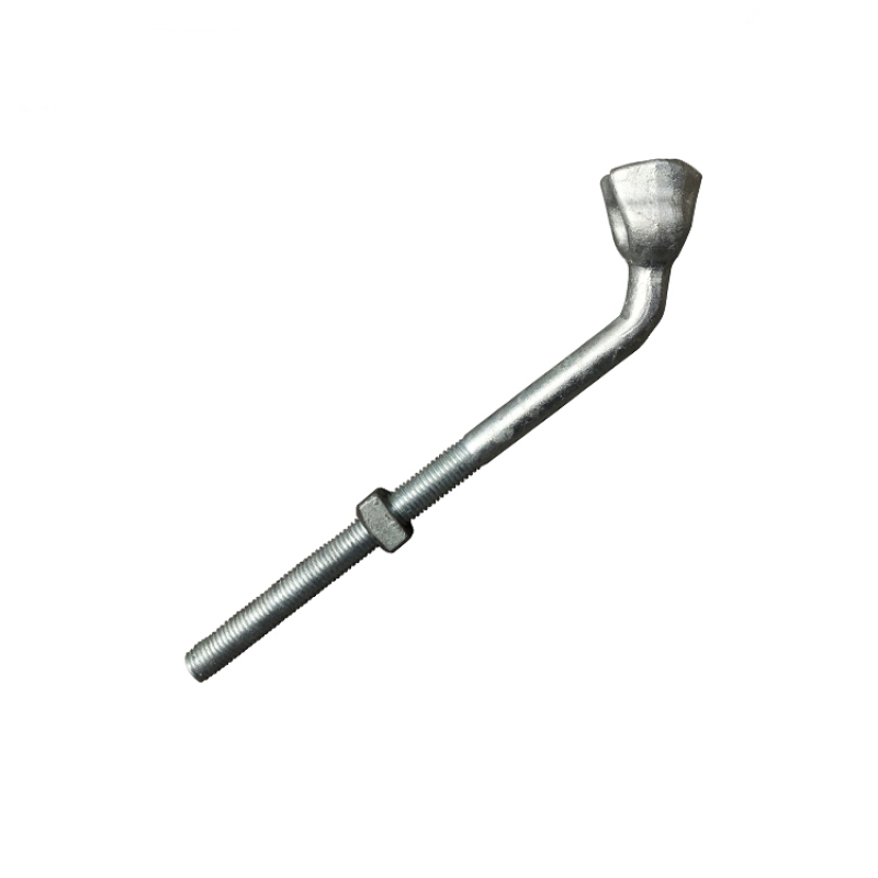 Galvanized Steel Angle Eyebar Bolt Electric Power Line Fitting/Overhead Power Line Accessories