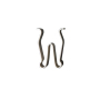 Fitting30 R Pin Wire Spring Clips W Type Pin Clip Split Pin For Disc Insulator Cap
