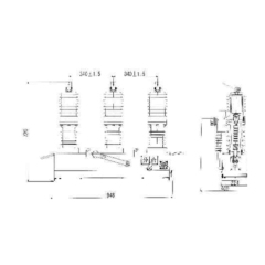 High Voltage  Permanent Magnet 12KV Mini Auto Circuit Breaker