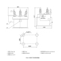 China High Voltage  3 Phase Outdoor 12KV  Vacuum Circuit Breaker