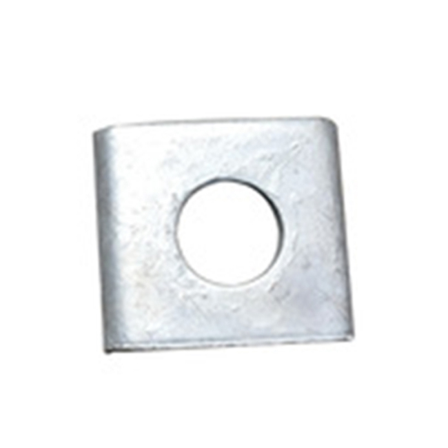 Carbon Steel Galvanized Curved Square Washers Bolt Plate