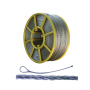 High Tensile Strength Torsion Meter Resistant Steel Wire Rope
