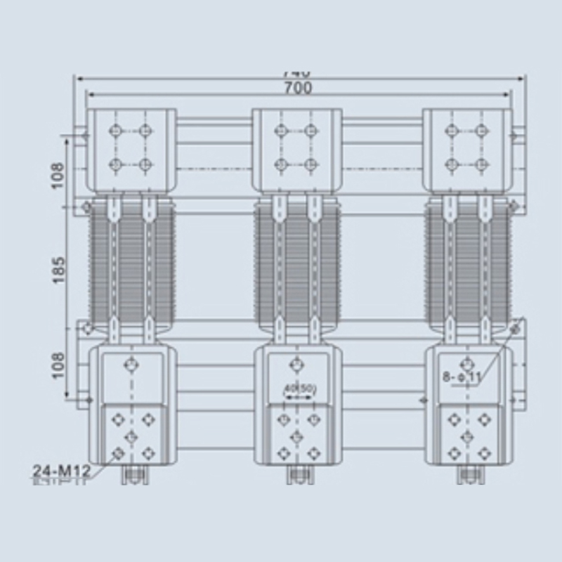 Indoor 3 Phase High Voltage Vacuum Circuit Breaker In Power Plant