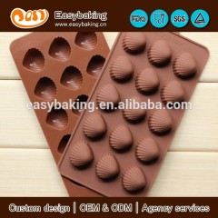 Heißer verkauf kreative schalen silikon schokolade form 3d cupcake form