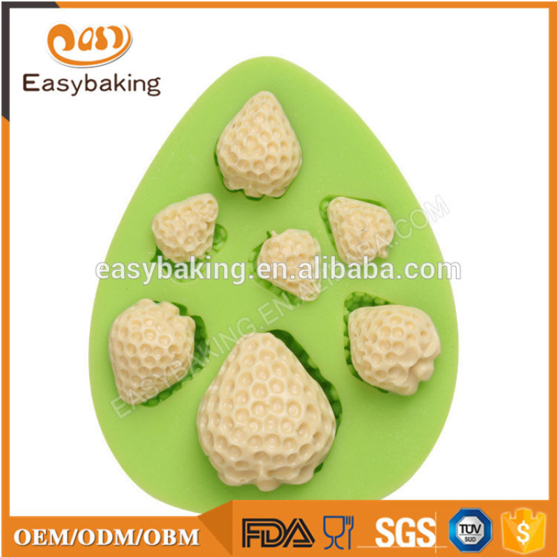 Amazon hot sale mushroom and sunflower silicone cake decoration mold