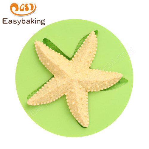 Ocean Theme 3D Starfish Soap Resin Craft Silicone Mold