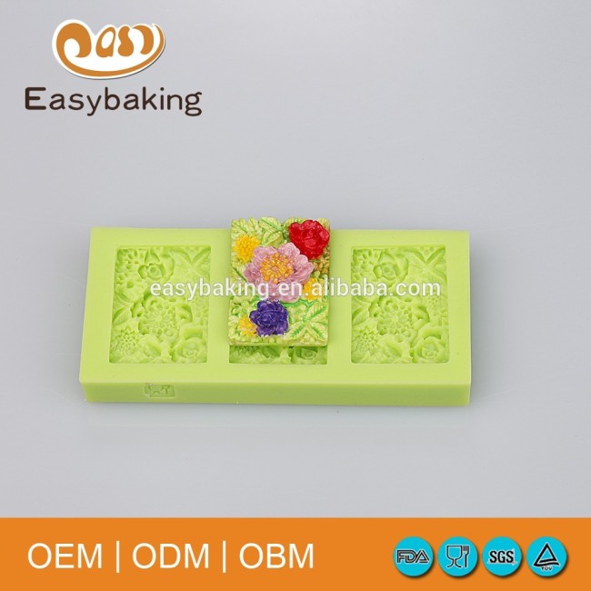 Gâteau multi-tournesol décorer des moules à fondant en silicone pour l'artisanat en résine d'argile de savon de bonbons au chocolat