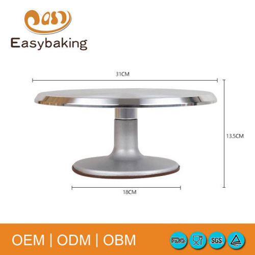 2018 hot sale high quality cake stand turntable