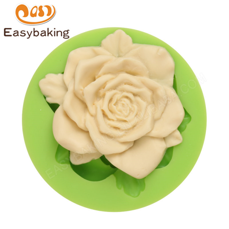 FDA Food Grade Customized flower fondant Silicone  Mold