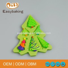 Силиконовая форма для рождественской елки, помадка, украшение для торта, форма для конфет, инструменты для изготовления шоколада, форма для ювелирных изделий