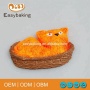 Molde de pastel de silicona de dibujos animados artware con forma de gato animal