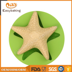 Animal Starfish Fondant Silicone Molds for cake decorating