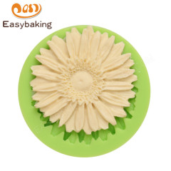 Molde de flores de silicona para decoración de pasteles, molde artesanal de azúcar de Chocolate