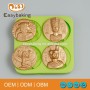 Egyptian Pharaoh cake decorating silicone mold for Fondant cake