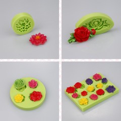 OEM Custom Lovely Babies Face Silicone Soap Molds