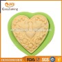 Silicone heart shape hand made soap mold