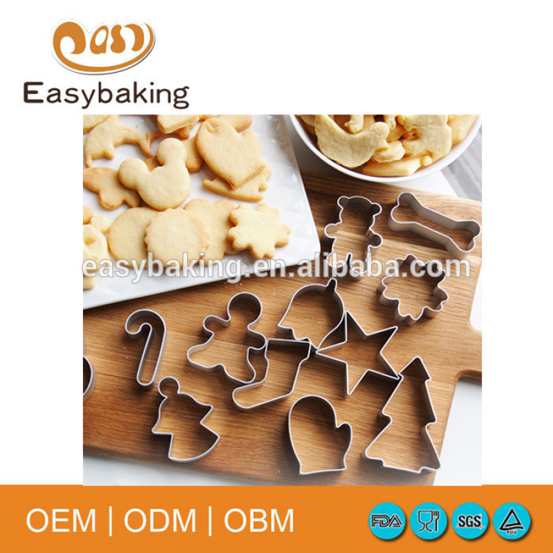 Hot sale high quality stainless steel all kinds of shape cookie cutter