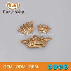 3 Queen Crown Craft Ornamento Utensilios para hornear Pastel de bodas Decorar Fondant Moldes de silicona
