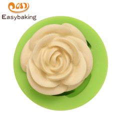 3d формы для глазури из силиконовой помадной формы в форме цветка для украшения торта