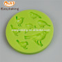Factory wholesale new arrival custom made birds series round silicone molds