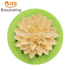 Último diseño de grado alimenticio antiadherente 59*16mm moldes de galletas en forma de flor