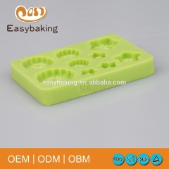 3D fondant cake decorations silicone icing lace mat mold