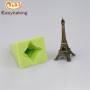 DIY 3D Torre Eiffel Cake Topper Molde de silicona