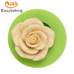 DIY hornear flor silicona 3d fondant pastel chocolate molde