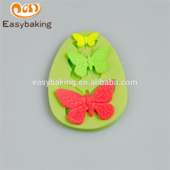 Vente en gros de nouveaux moules en silicone de papillons de qualité alimentaire de conception pour la décoration de gâteaux