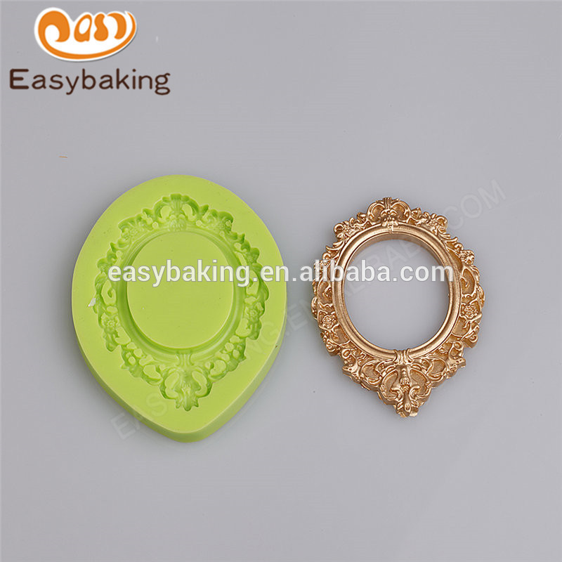 Cheap hot sale high quality wholesale 88*67*9 cake decorating silicone molds