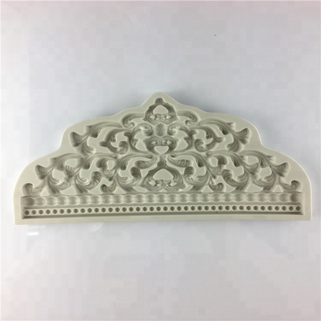 Large Crown Silicone Fondant Mould for Wedding Cake Decoration