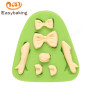 Bows Hands Silicone Fondant Mould for Cake Decorating