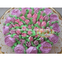 Buses de tuyauterie de glaçage en acier inoxydable tulipe russe décoration de pâtisserie conseils gâteau Cupcake décorateur