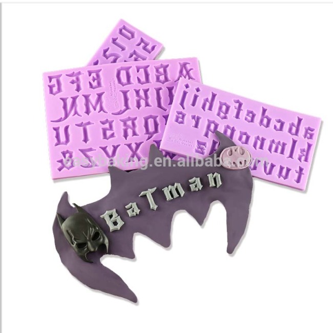 Halloween-Stil Großbuchstaben Kuchendekoration Werkzeuge Form