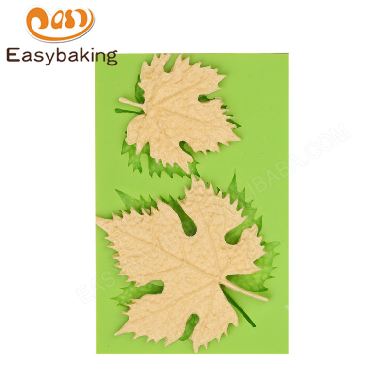 3D Maple leaves Shape Cake Silicone Mold